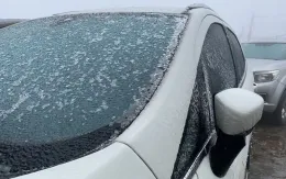 Băng giá, sương muối bao trùm vùng núi Bắc Bộ, cẩn trọng khi lái xe