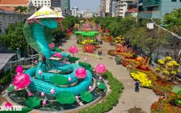 Đường hoa Nguyễn Huệ tổng kiểm tra lần cuối để chuẩn bị đón khách du Xuân