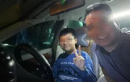 Công an làm việc với người đàn ông "cho con trai 12 tuổi cầm lái ô tô để quay video"