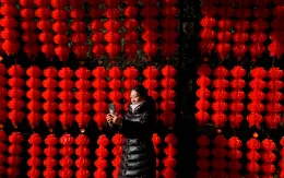 Không khí đêm giao thừa ở Trung Quốc