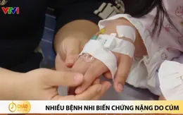 Nhiều bệnh nhi biến chứng nặng do cúm