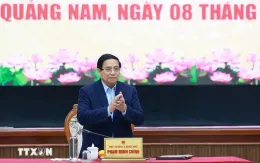 Thủ tướng Phạm Minh Chính: Mỗi cán bộ, công chức, người dân phải thực sự gắn bó máu thịt với Quảng Nam