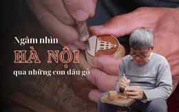 Ngắm nhìn Hà Nội qua những con dấu gỗ