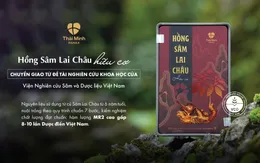 Hồng sâm đầu tiên từ sâm Việt Nam: Xứng danh khoản “đầu tư” thông minh cho sức khỏe