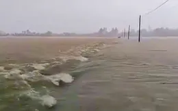 Mưa lớn giữa mùa khô, nhiều khu vực ở Phú Yên ngập cục bộ