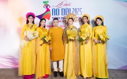 Dàn người đẹp tôn vinh nghề nuôi tằm, dệt lụa truyền thống ở Lễ hội Áo dài TP Hồ Chí Minh năm 2025