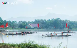 Sôi nổi hội thi thuyền độc mộc trong khuôn khổ Festival cà phê