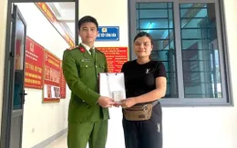 Nhặt được túi chứa vàng, đem nộp Công an nhờ trả lại