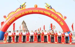 Thủ tướng Phạm Minh Chính dự Lễ khánh thành đập dâng Phú Phong (Bình Định)