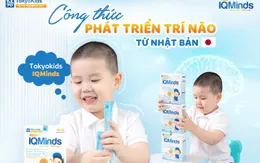 Tokyokids IQMinds - Siro hỗ trợ phát triển trí não với công thức độc quyền từ Nhật Bản