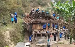 Đoàn viên thanh viên chung tay xóa nhà tạm, nhà dột nát