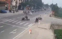 Hai vụ tai nạn xảy ra tại ngã tư giao cắt do lấn làn