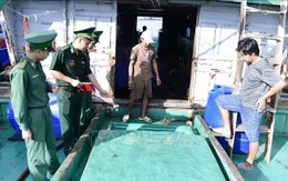 Phát hiện tàu cá vận chuyển khoảng 10.000 lít dầu không rõ nguồn gốc