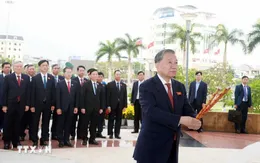 Tổng Bí thư Tô Lâm dâng hương tưởng niệm các Anh hùng liệt sỹ tại Đà Nẵng