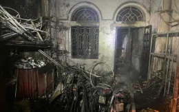 Cháy nhà lúc nửa đêm ở Hà Nội, cụ ông 78 tuổi tử vong