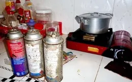 Dập nát bàn tay phải do nổ bình gas mini
