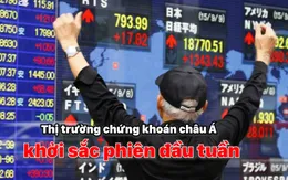 Chứng khoán châu Á phục hồi mạnh mẽ