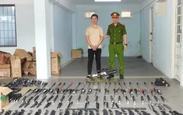 Phá đường dây làm giả con dấu, tài liệu và mua bán vũ khí thô sơ quy mô lớn