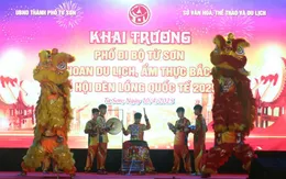 Thành phố Từ Sơn, Bắc Ninh khai mạc Phố đi bộ và một loạt lễ hội du lịch đặc sắc