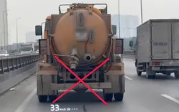 Xử phạt tài xế điều khiển ô tô làm rơi vãi chất thải trên đường Vành đai 3