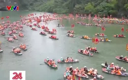 Lễ hội Tràng An 2025 thu hút hàng chục nghìn du khách