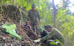 Quảng Trị: Phát hiện, quy tập 2 hài cốt liệt sĩ cùng với kẹp tóc, ví nữ