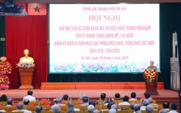 Hội nghị gặp mặt cán bộ Công an Hà Nội chi viện chiến trường miền Nam