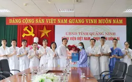Người bệnh ghép thận đầu tiên tại Bệnh viện Việt Nam - Thụy Điển Uông Bí được xuất viện