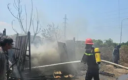 Cháy nhà ở kết hợp kinh doanh ở tỉnh Bình Định