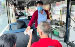TP Hồ Chí Minh: Người dân được đi xe bus miễn phí trong ngày 30/4