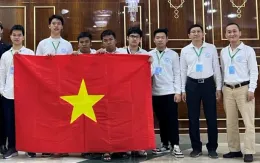 Cả 6 học sinh Việt Nam giành Huy chương Vàng Olympic Giao lưu Toán học