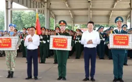 Thường trực Ban Bí thư động viên lực lượng tham gia diễu binh, diễu hành