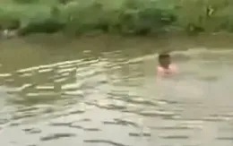 Hai cháu nhỏ tử vong khi tắm hồ nước tưới cà phê