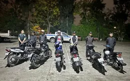 Quảng Bình: Hàng trăm xe máy bị tạm giữ sau đợt truy quét 'quái xế'