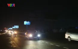 Cầu Cần Thơ mất điện lưới phải dùng máy phát điện