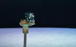 Đấu giá viên kim cương xanh quý hiếm hàng đầu thế giới