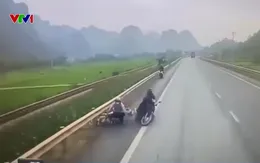 Tai nạn nghiêm trọng trên quốc lộ 1A do xe container vượt ẩu