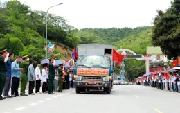 Nghệ An đón 76 hài cốt liệt sĩ quân tình nguyện, chuyên gia Việt Nam hy sinh tại Lào