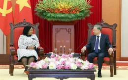 Tổng Bí thư Tô Lâm tiếp Phó Tổng Thư ký thứ nhất Đảng Đại hội Dân tộc Phi