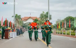 Quảng Trị: Đón 12 hài cốt liệt sĩ tại Lào về an táng tại Việt Nam