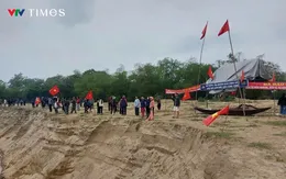 Nghệ An: Phạt 249 triệu đồng đối với doanh nghiệp khai thác cát gây sạt lở bãi bồi sông Lam