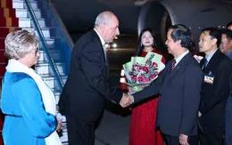 Tổng thống Hungary bắt đầu thăm chính thức Việt Nam