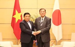 Phó Thủ tướng Nguyễn Chí Dũng hội kiến Thủ tướng Nhật Bản Ishiba Shigeru