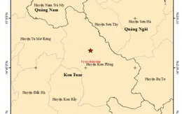 Xảy ra 2 trận động đất tại huyện Kon Plông, Kon Tum