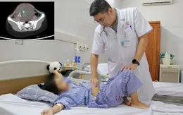 Khối u quái lớn suýt ảnh hưởng sinh sản, bé gái 6 tuổi được cứu kịp thời