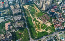 Cận cảnh dự án công viên - hồ điều hòa nghìn tỷ bị “bỏ quên” giữa lòng Hà Nội