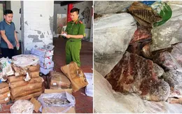 Tạm giữ hơn 2 tấn thực phẩm đông lạnh không hóa đơn, trị giá gần 1 tỷ đồng