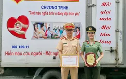 Hơn 1.000 đơn vị máu từ Công an TP Hà Nội để khởi động hành trình "Giọt máu nghĩa tình" 2025