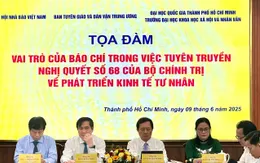 Báo chí đóng vai trò "cầu nối" trong việc đưa Nghị quyết 68 vào cuộc sống