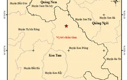 Xảy ra động đất có độ lớn 3.8 tại huyện Kon Plông, Kon Tum